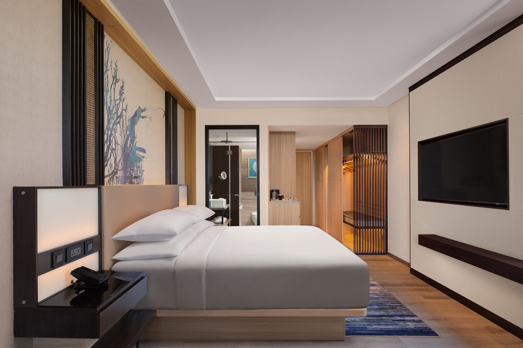 Premium King, Field View, Balcony