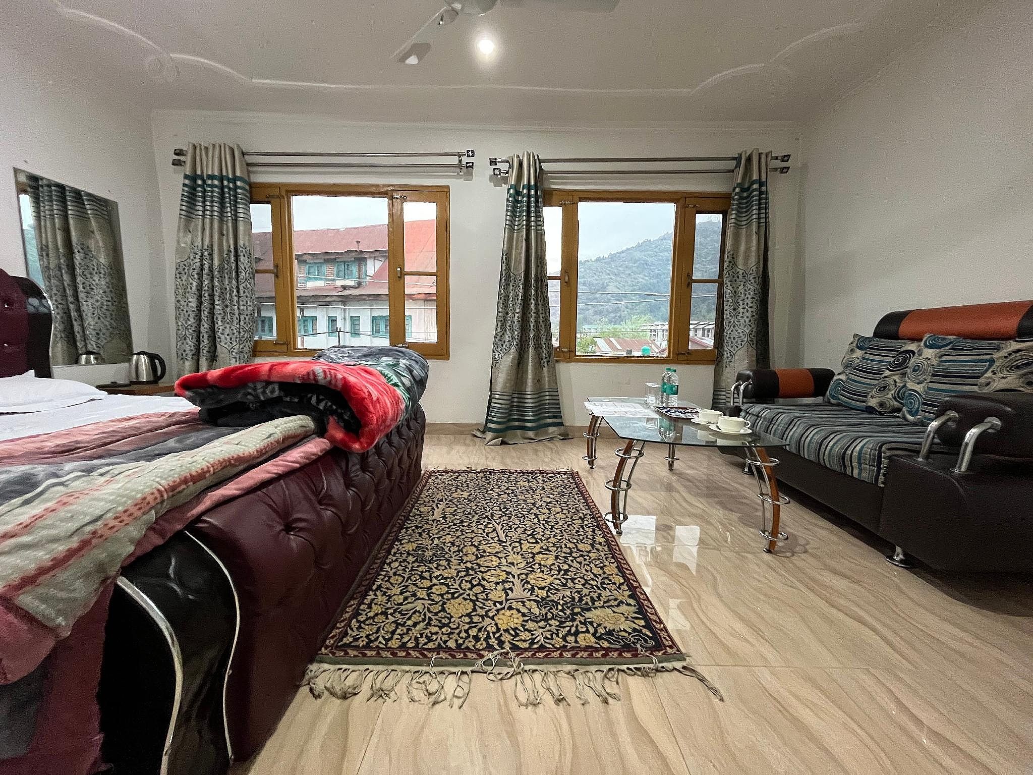 King Room with View and Balcony
