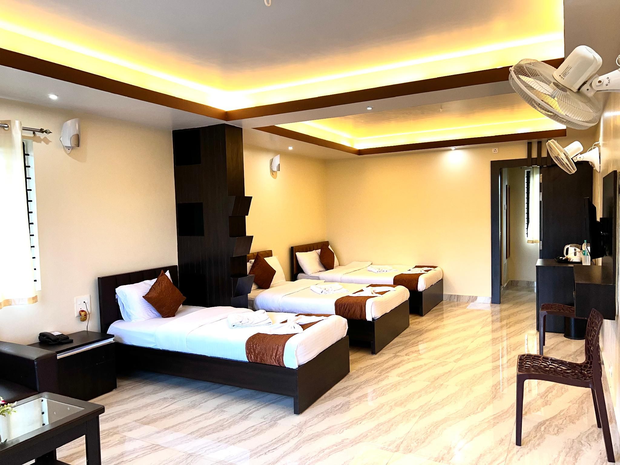 Triple Room - 3 Single Beds