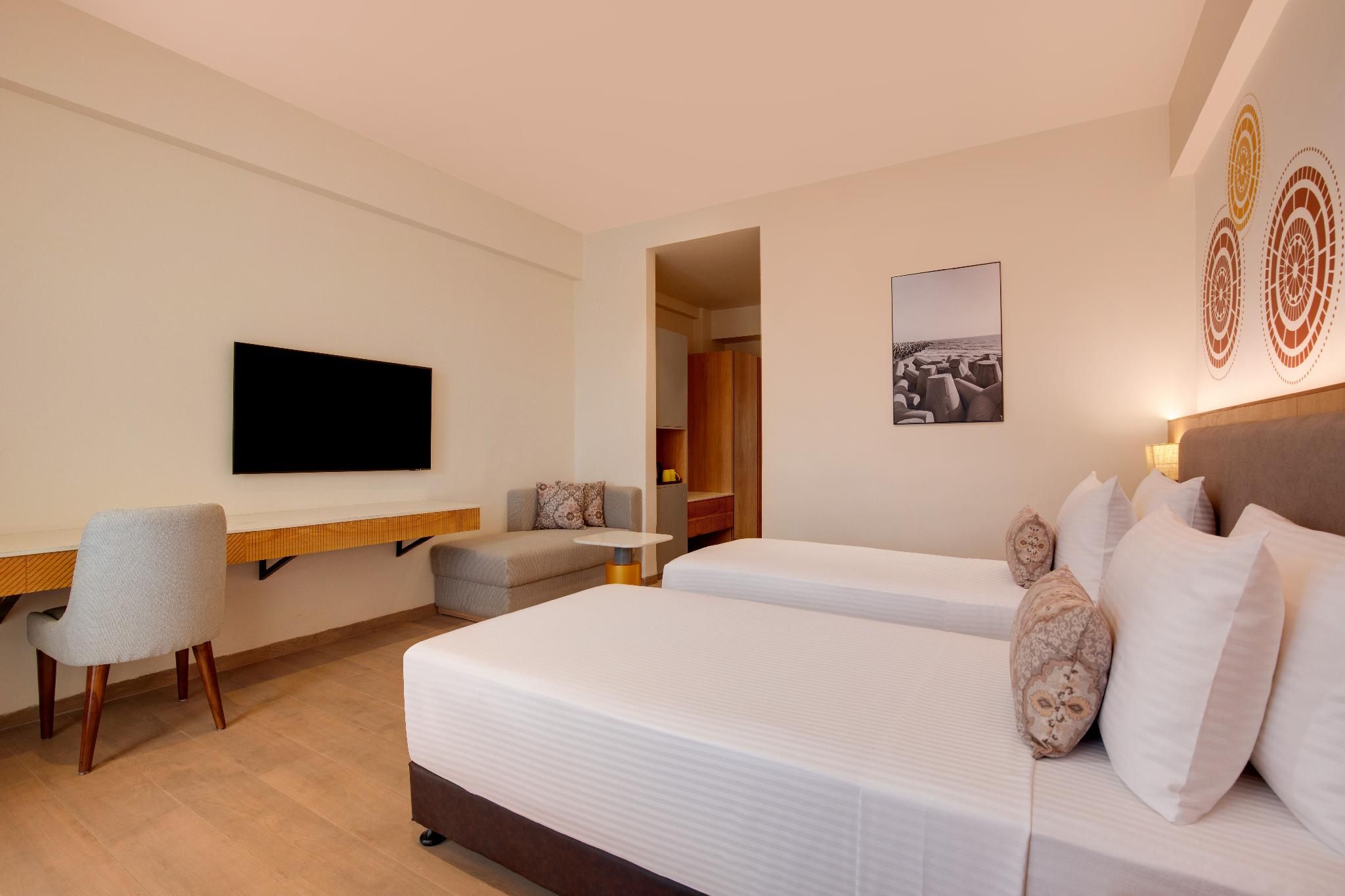 Lemon Tree Resort, Somnath Deluxe Twin Room with Balcony