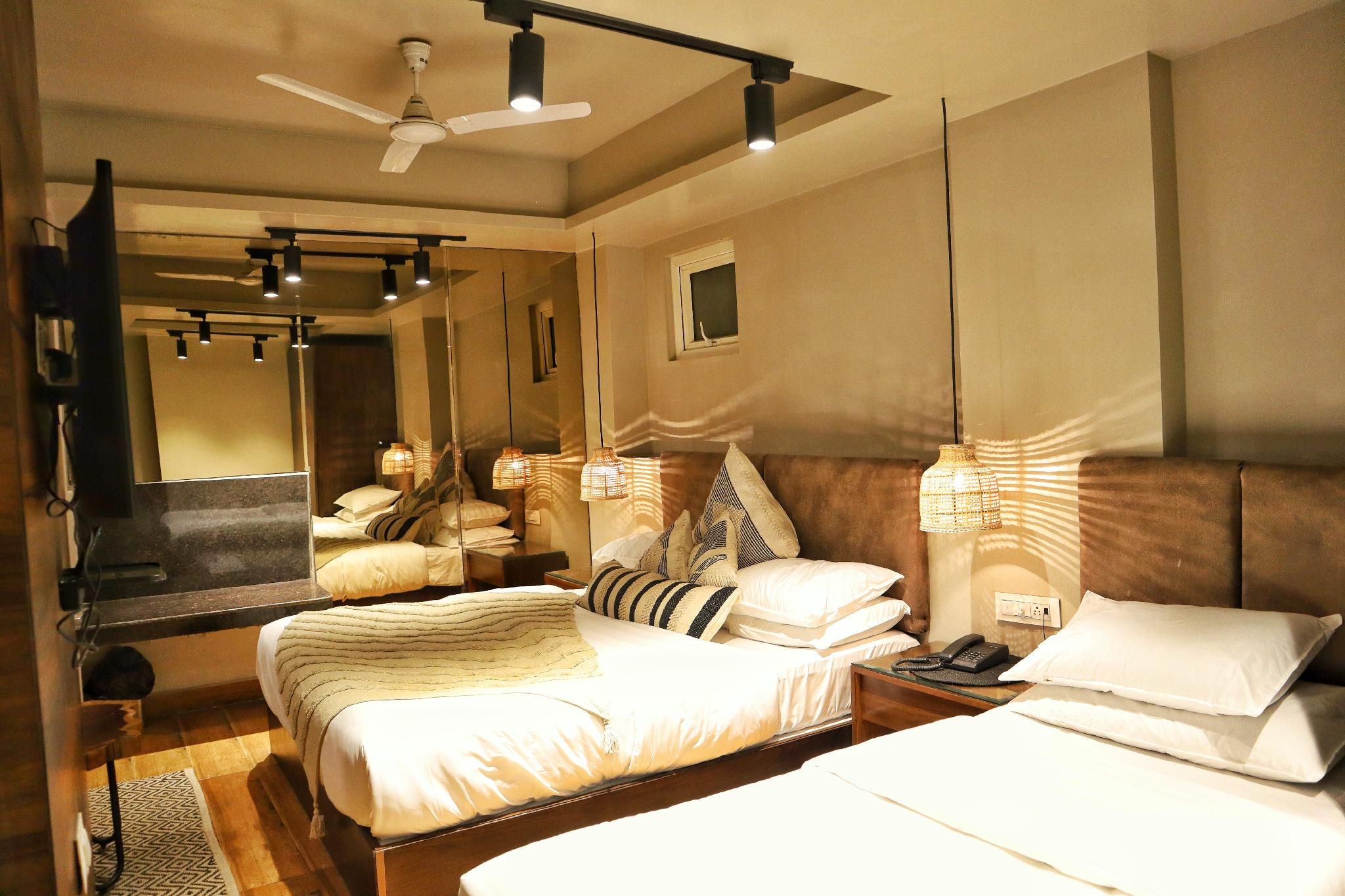 Triple Room - 1 Double Bed and 1 Single Bed