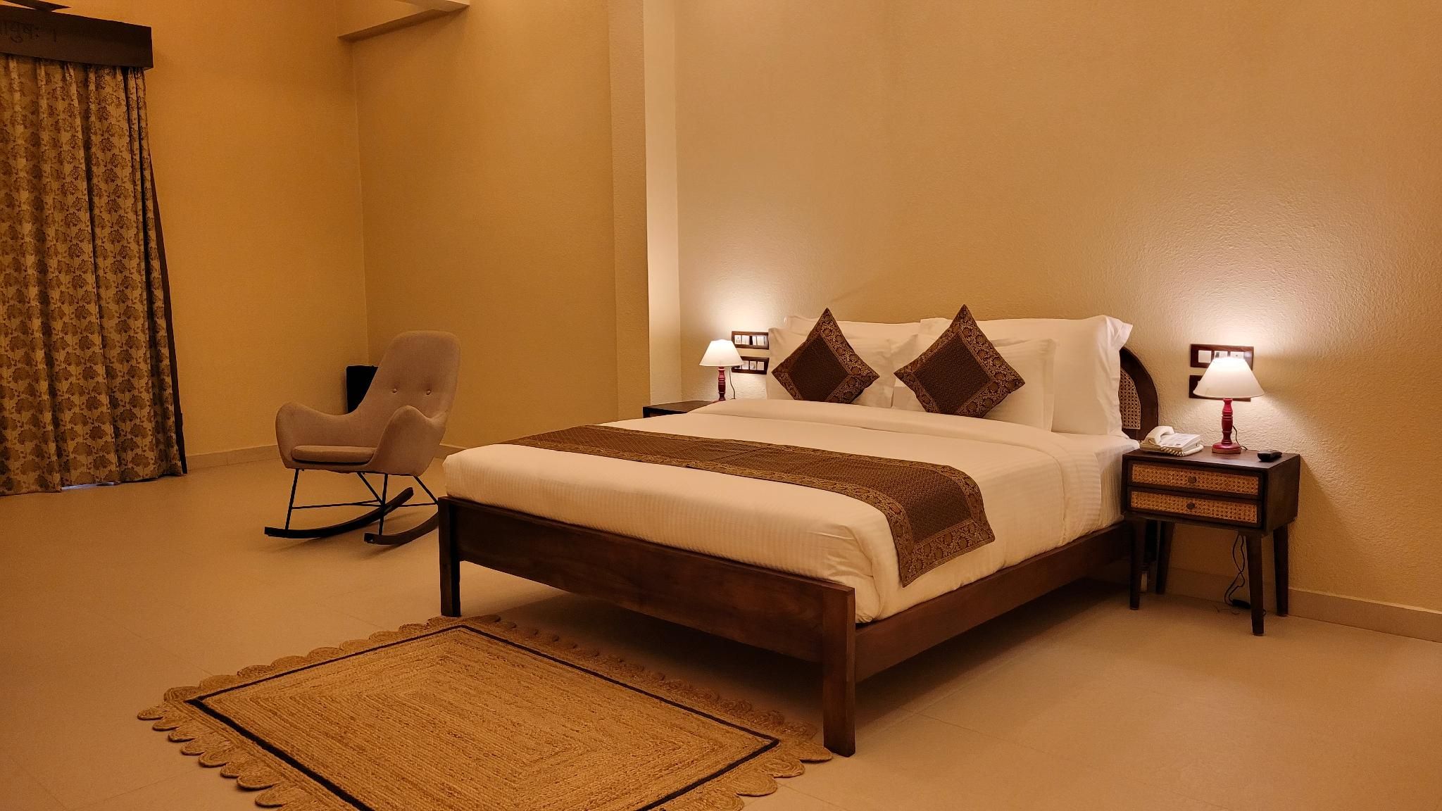 Premium Deluxe Double Room with Balcony and Sea View