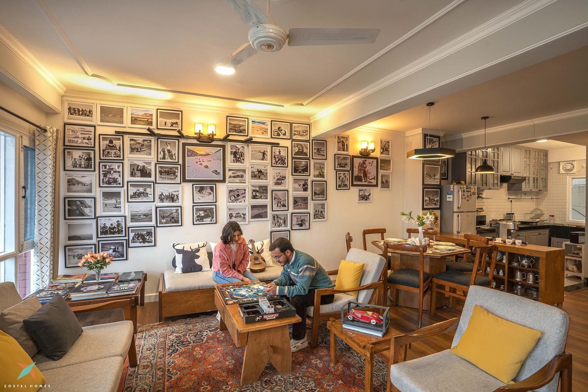 Shared lounge/TV area