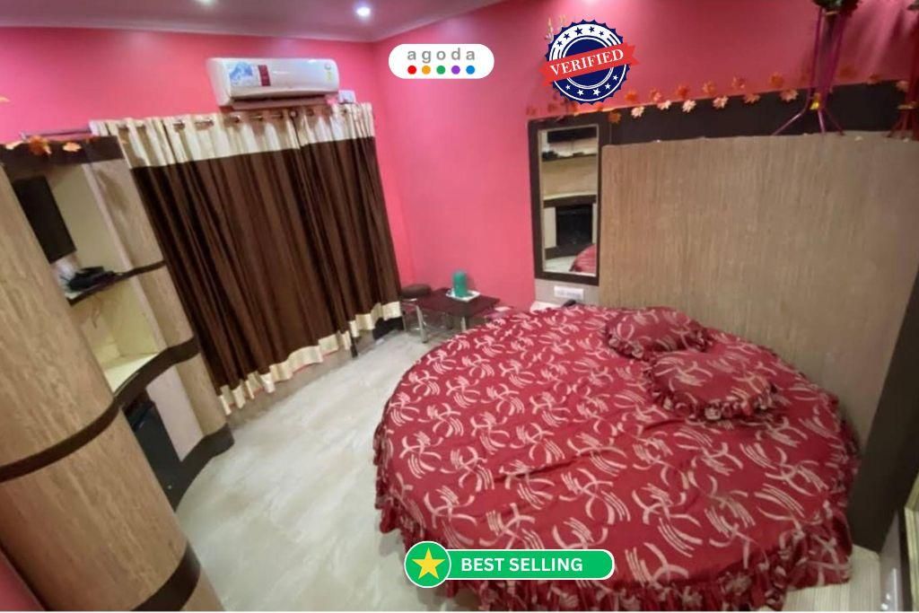 Goroomgo Raj Sonia Digha Deluxe Air Conditioning Room 2