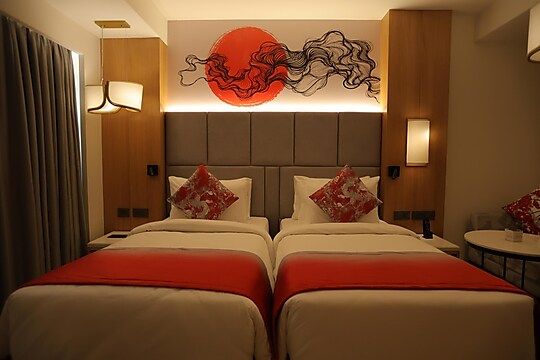 2 Single Bed, Premium Room, Non Smoking
