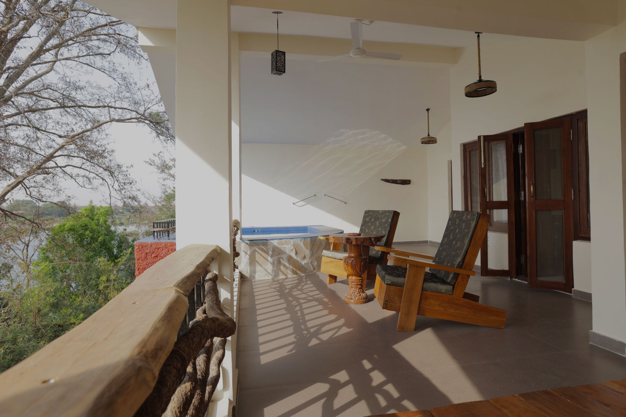 Ken River Lodge Stilted River Facing Cottage With Plunge Pool (For Couples 8