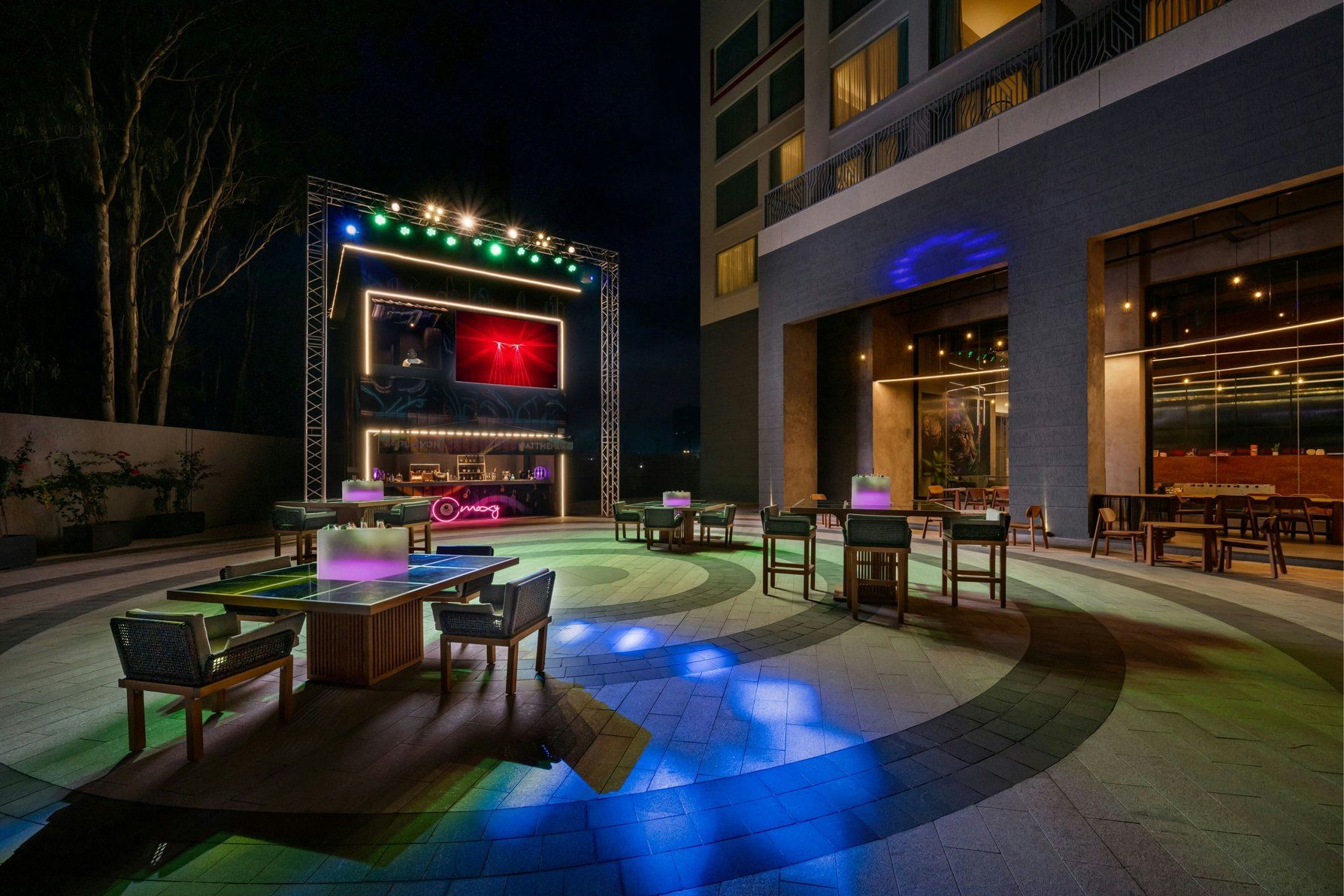 Moxy Bengaluru Layour pool bar