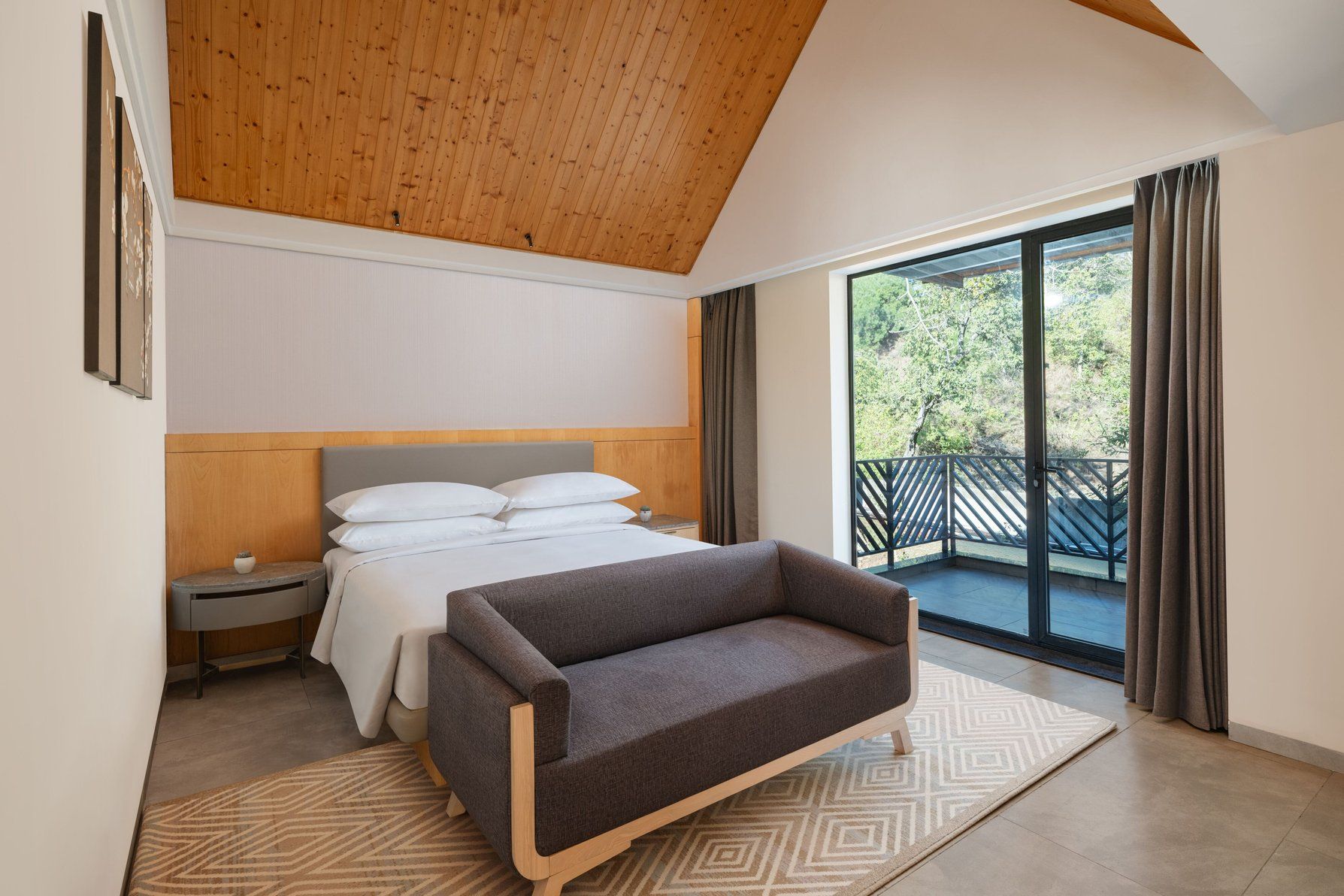 Family Cottage 02 Bedroom, Living area, Balconies.