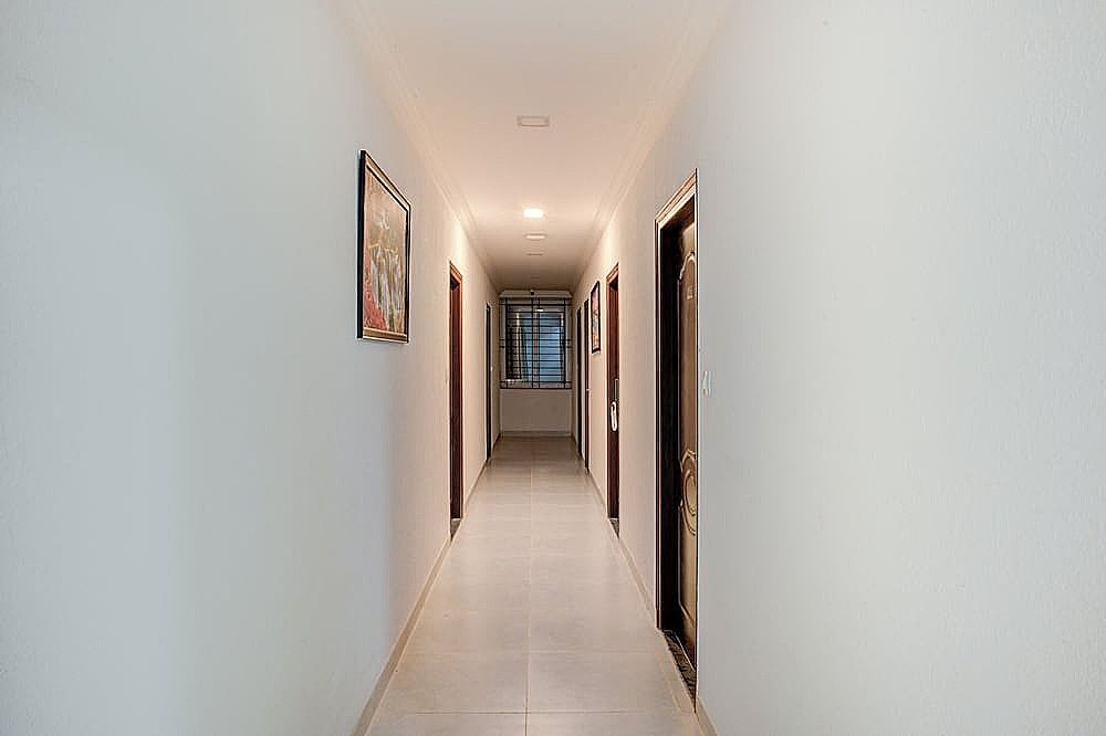 Interior entrance