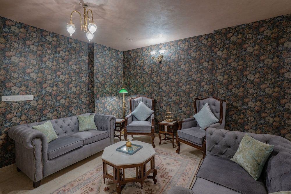Lobby sitting area