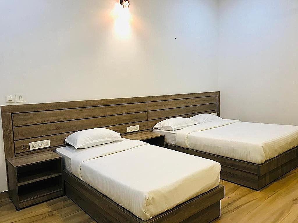 Family Room With Attached Washroom