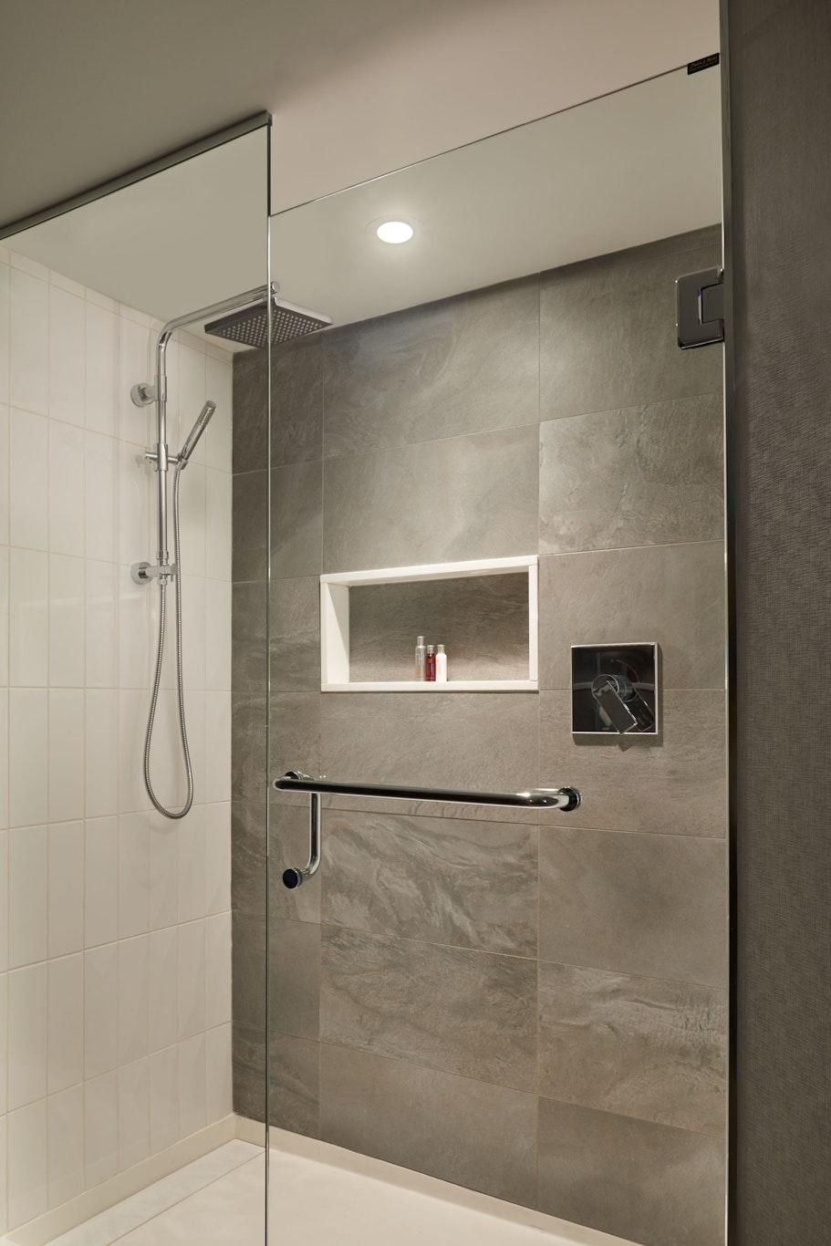 Larger Guest room, 1 King, Sofa bed, Baseball Stadium view