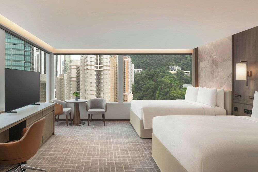 Infinity Room, 2 Double Beds, City View