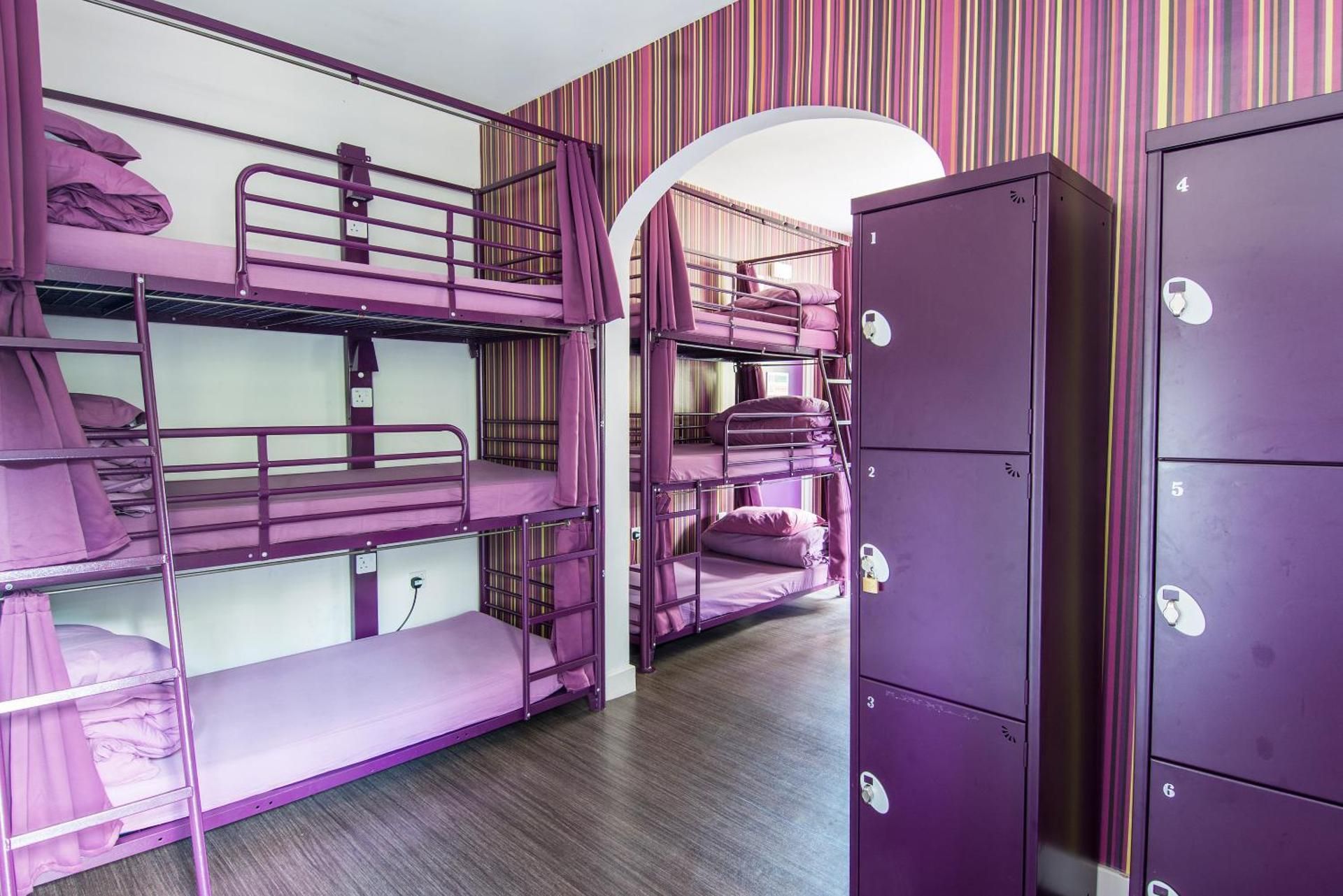 Bed in 15-Bed Mixed Dorm Shared Bathroom