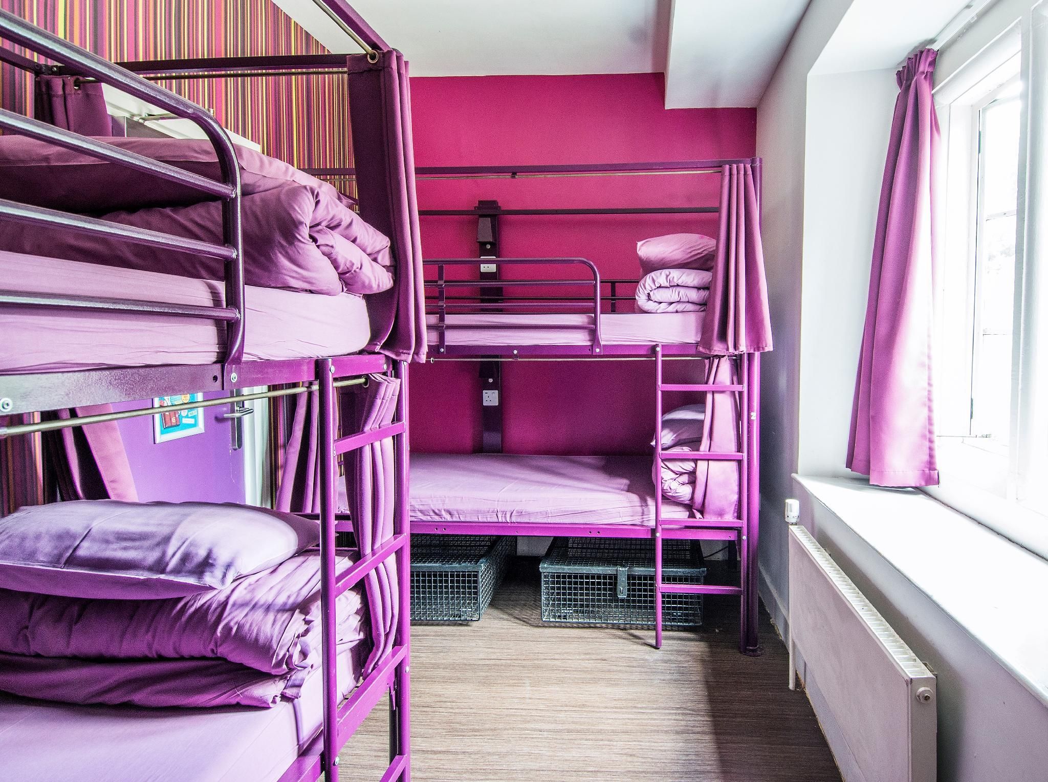 Bed in 10-Bed Mixed Dorm Shared Bathroom