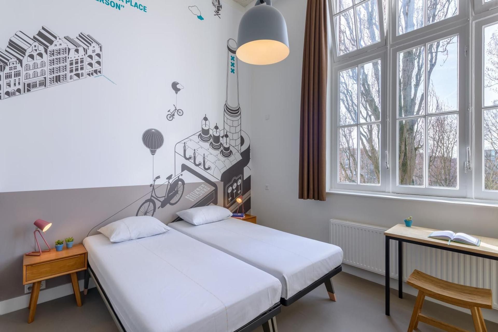 Stayokay Hostel Amsterdam Oost Comfort Double Room with Private Bathroom
