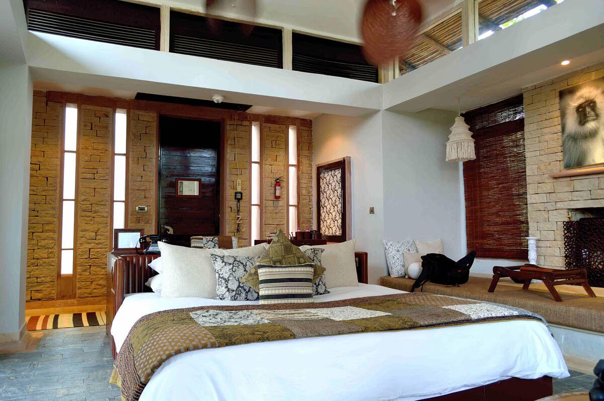 Pashan Garh, A Taj Safari, Panna National Park Luxury Cottage King Bed With Private Sit Out