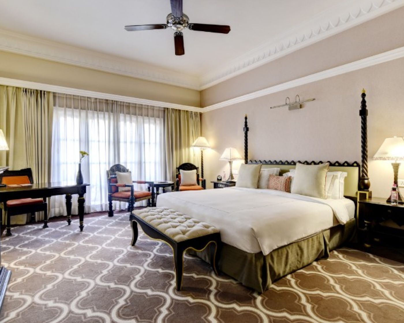 Taj Hari Mahal Jodhpur Deluxe room Garden view King Bed