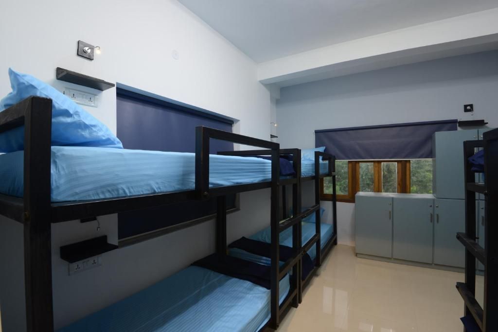 6 Bed AC mix dormitory attached bathroom