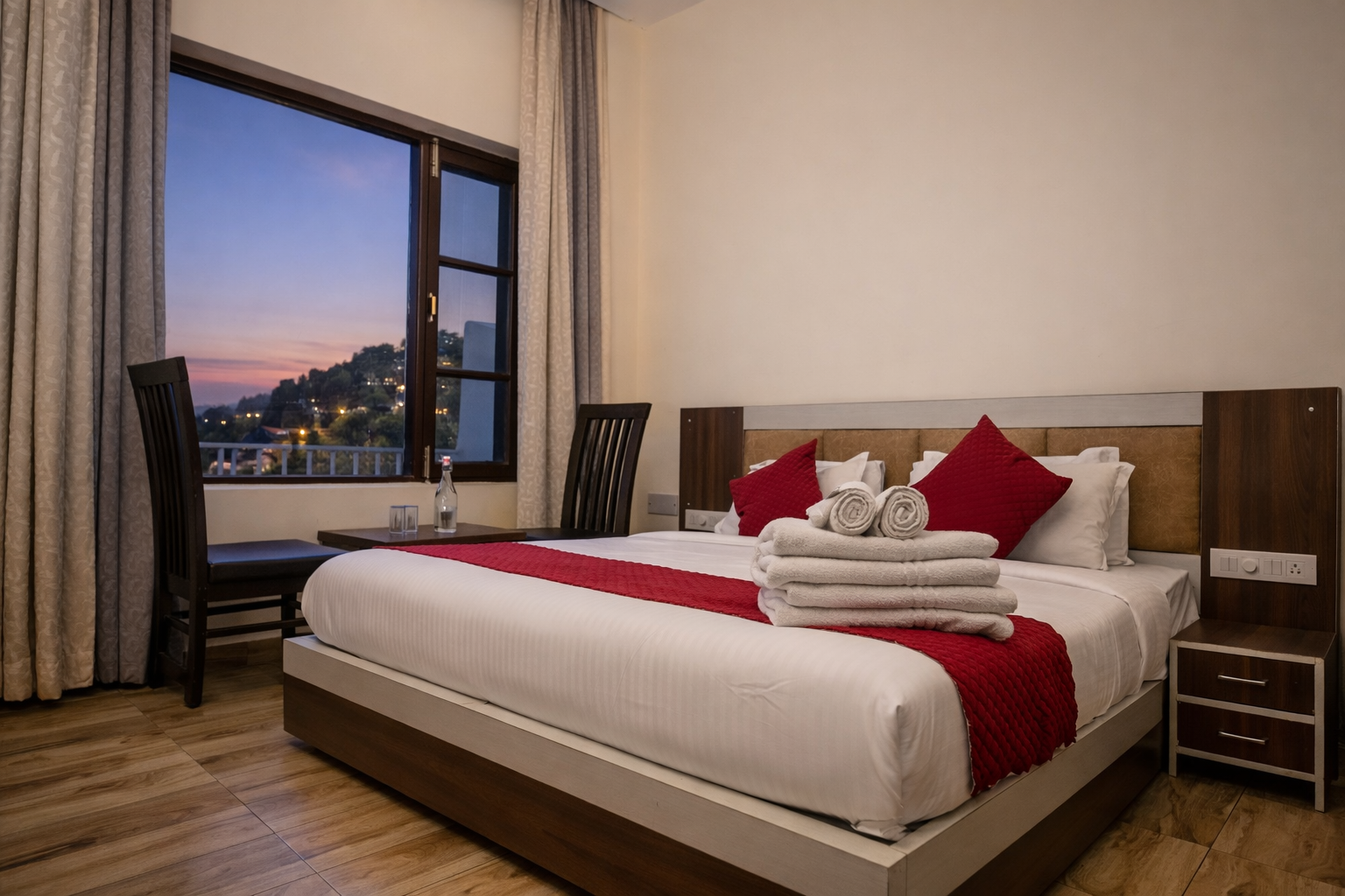 Valley view Super Deluxe room with Balcony