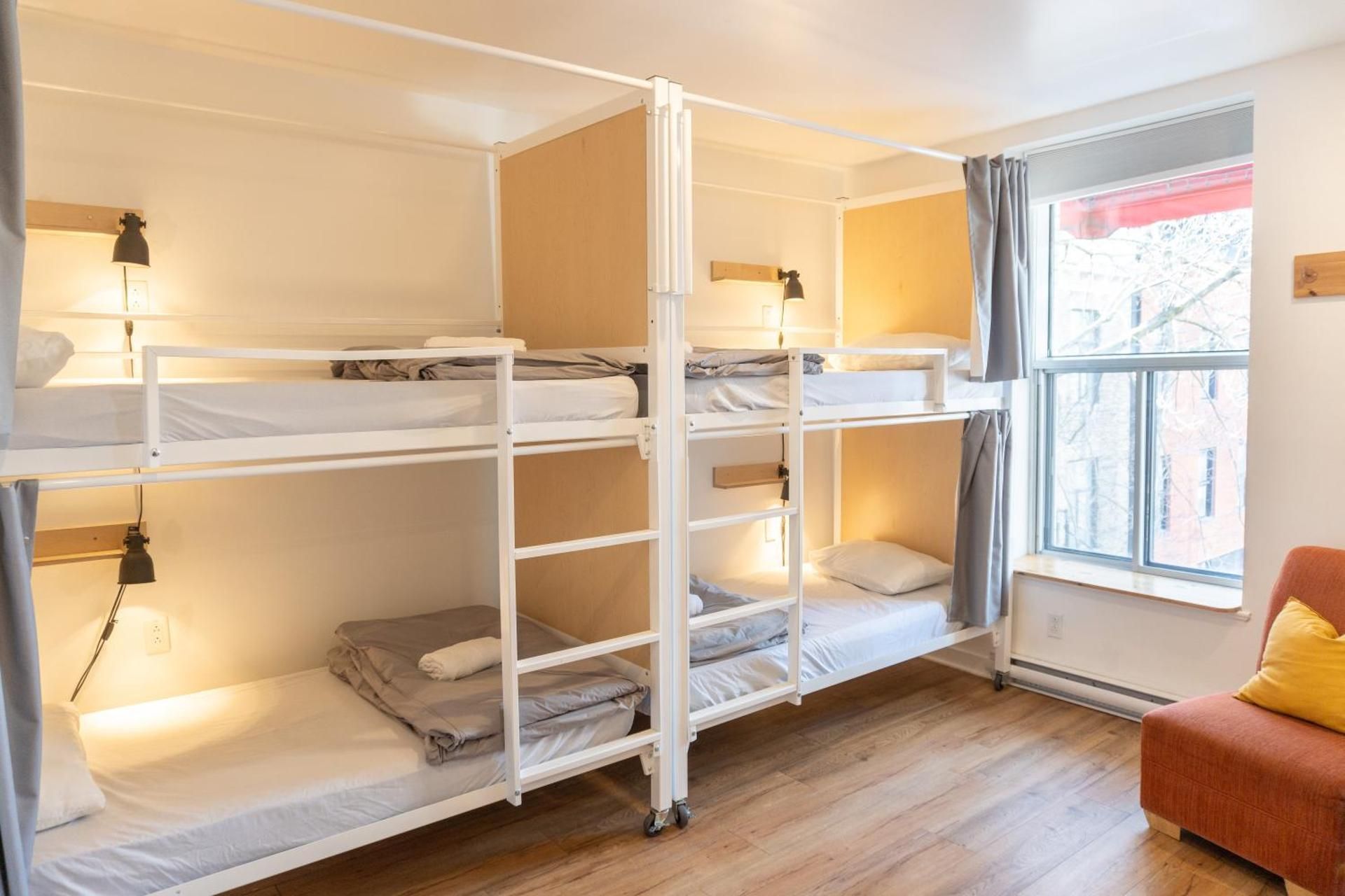 Bed in 4-Bed Female Dormitory Room