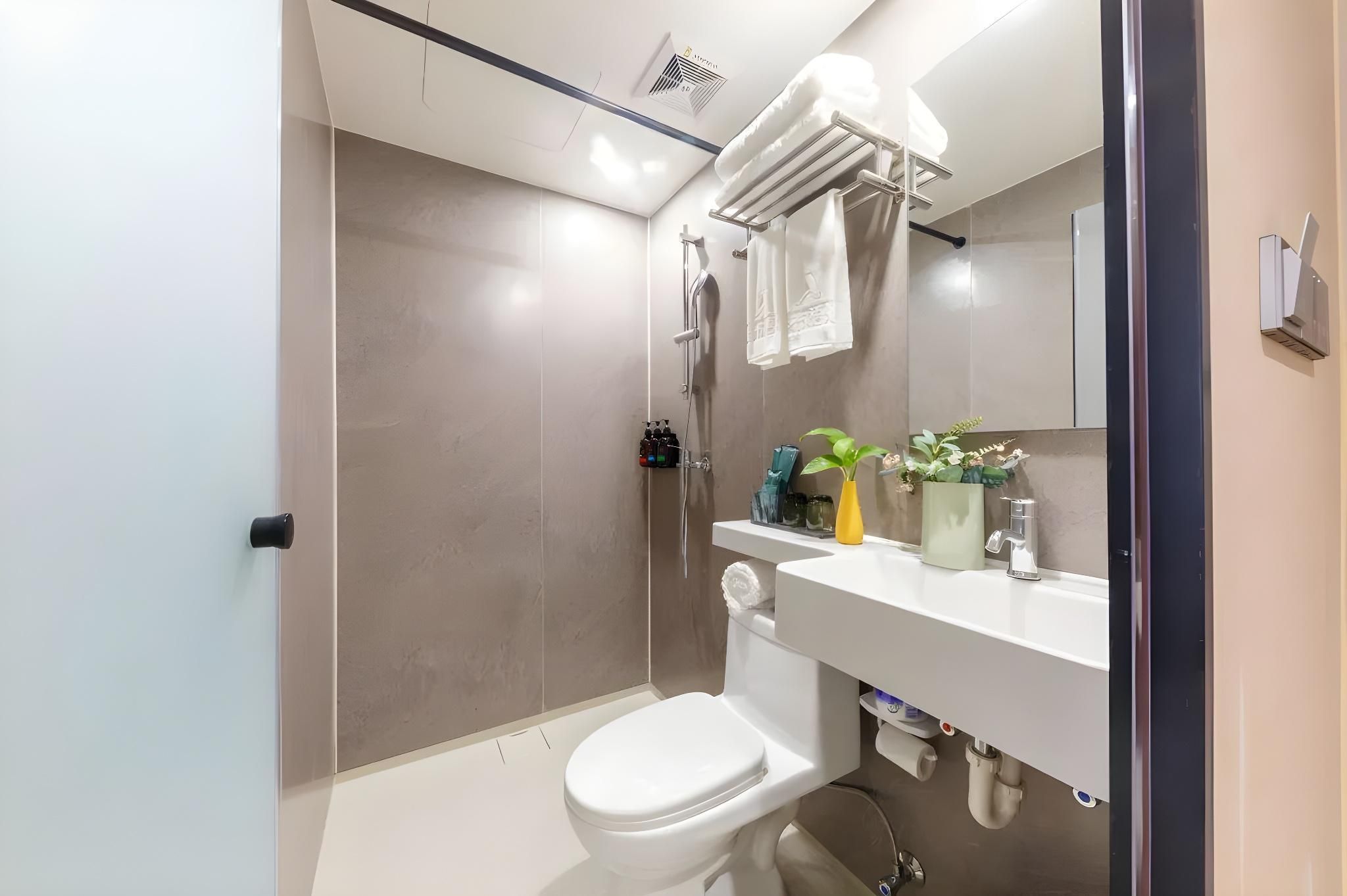 Aoya Buyu Apartment (Guangzhou Zhongda Subway Station Cotton Tree Tree Zhongdamen Branch) Comfort Twin 3