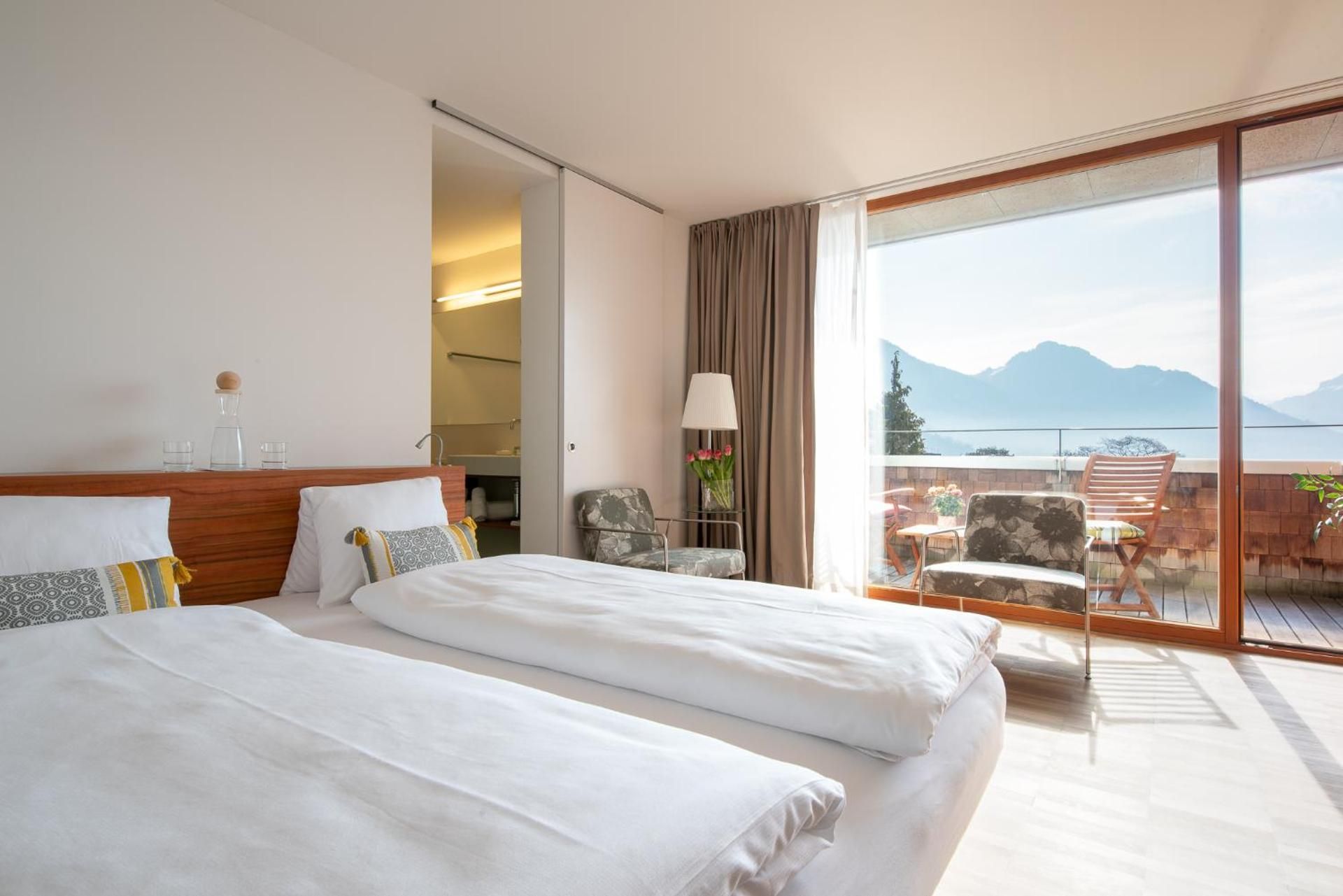 Hotel Rossli Gourmet & Spa Deluxe Room with Lake View