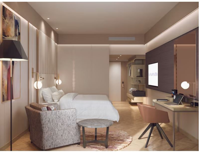 Vivanta Vijayawada MG Road Superior Room Twin Bed 3