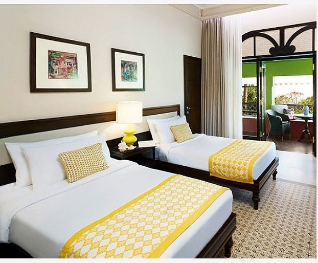 Superior Room Garden with Sitout View Twin Bed