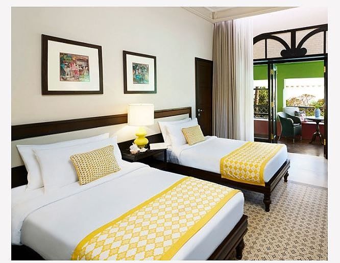 Premium Cottage Sea View Twin Bed