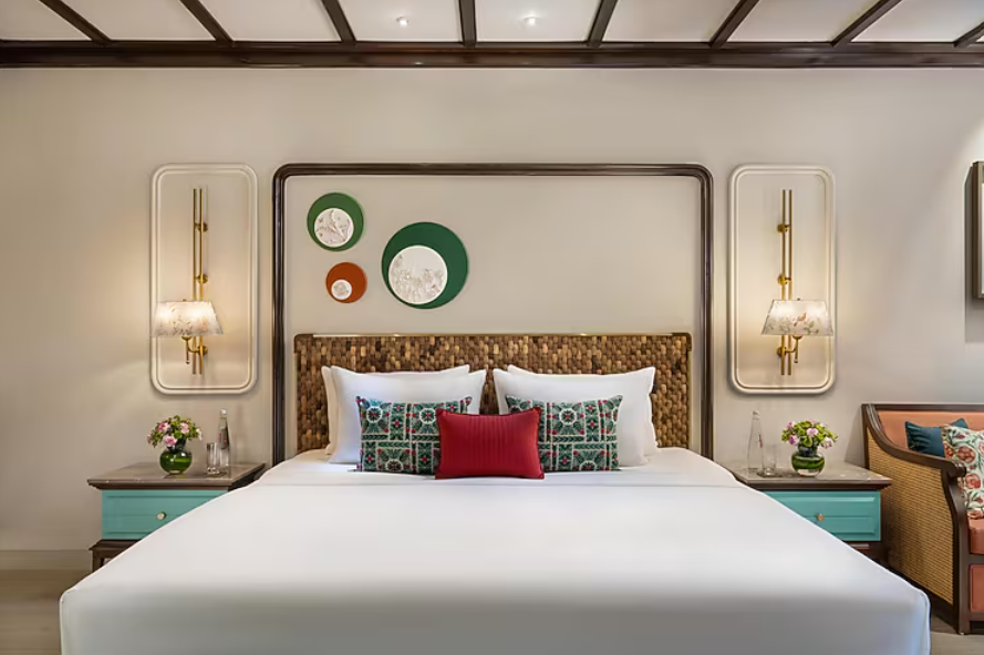 Deluxe room King bed Sit-out