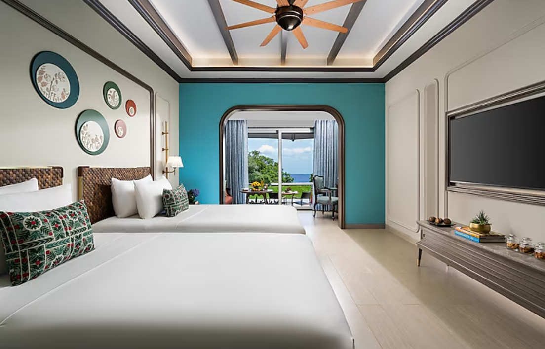 Premium Room Twin Bed With Sit-out