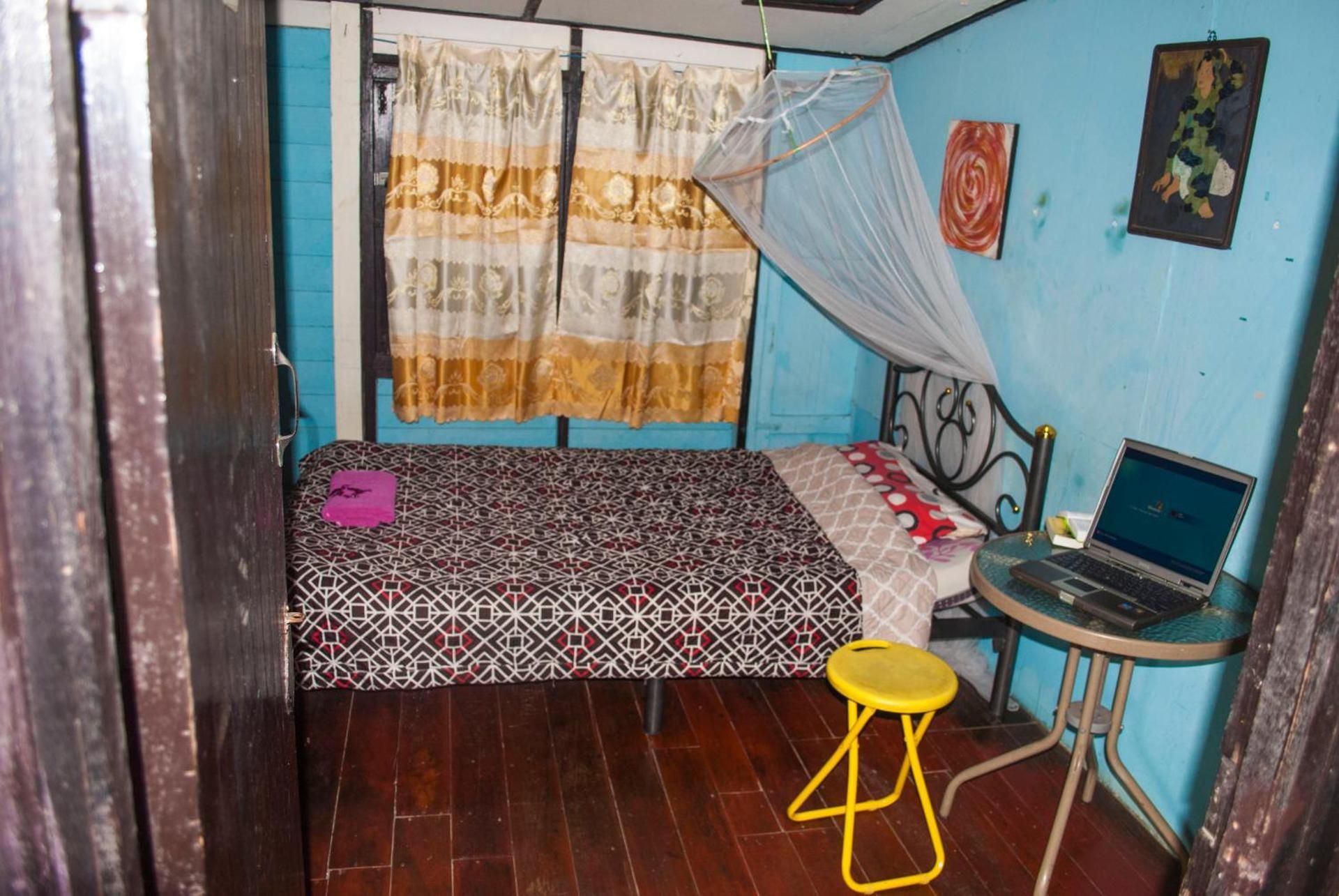 Single Room with Fan and Shared Bathroom