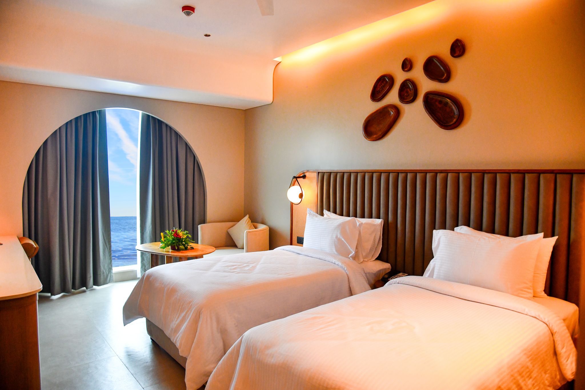 Swosti Premium Beach Resorts Sea View Rooms (Side Facing)