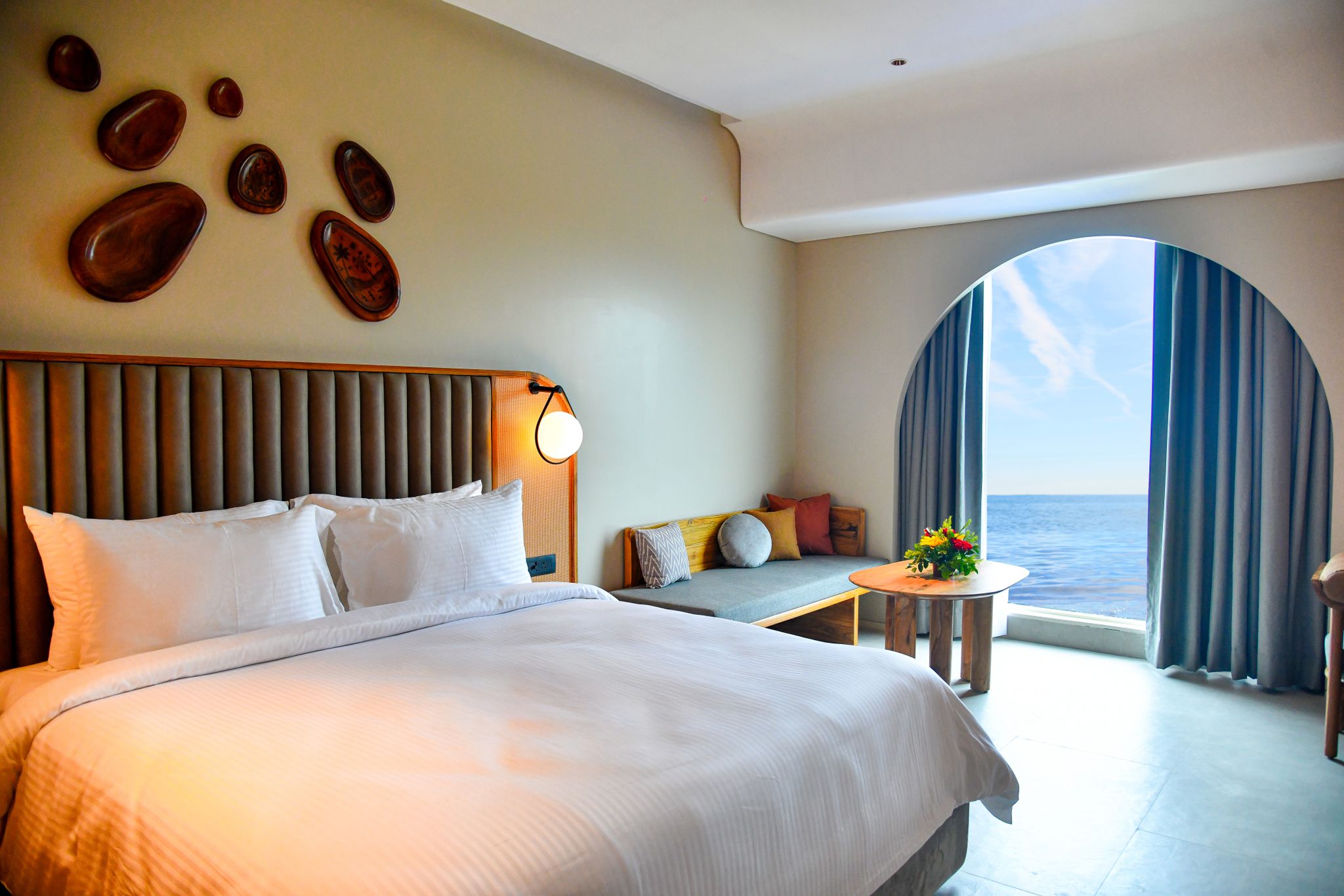 Swosti Premium Beach Resorts Sea View Rooms (Side Facing) 3