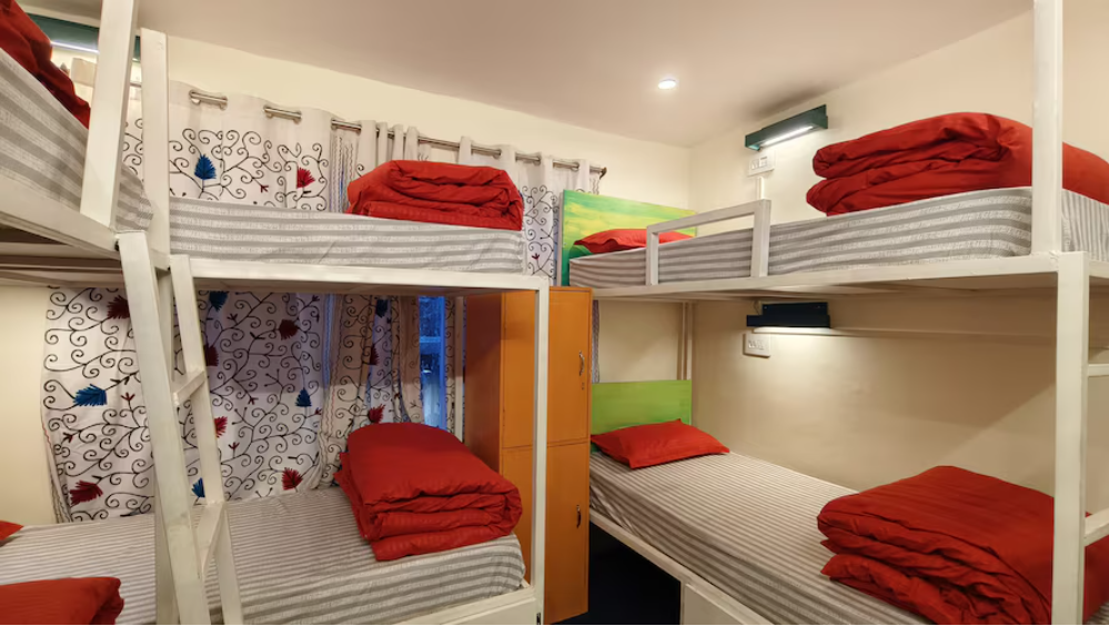 Beds in 6 Bed Mixed Dorm