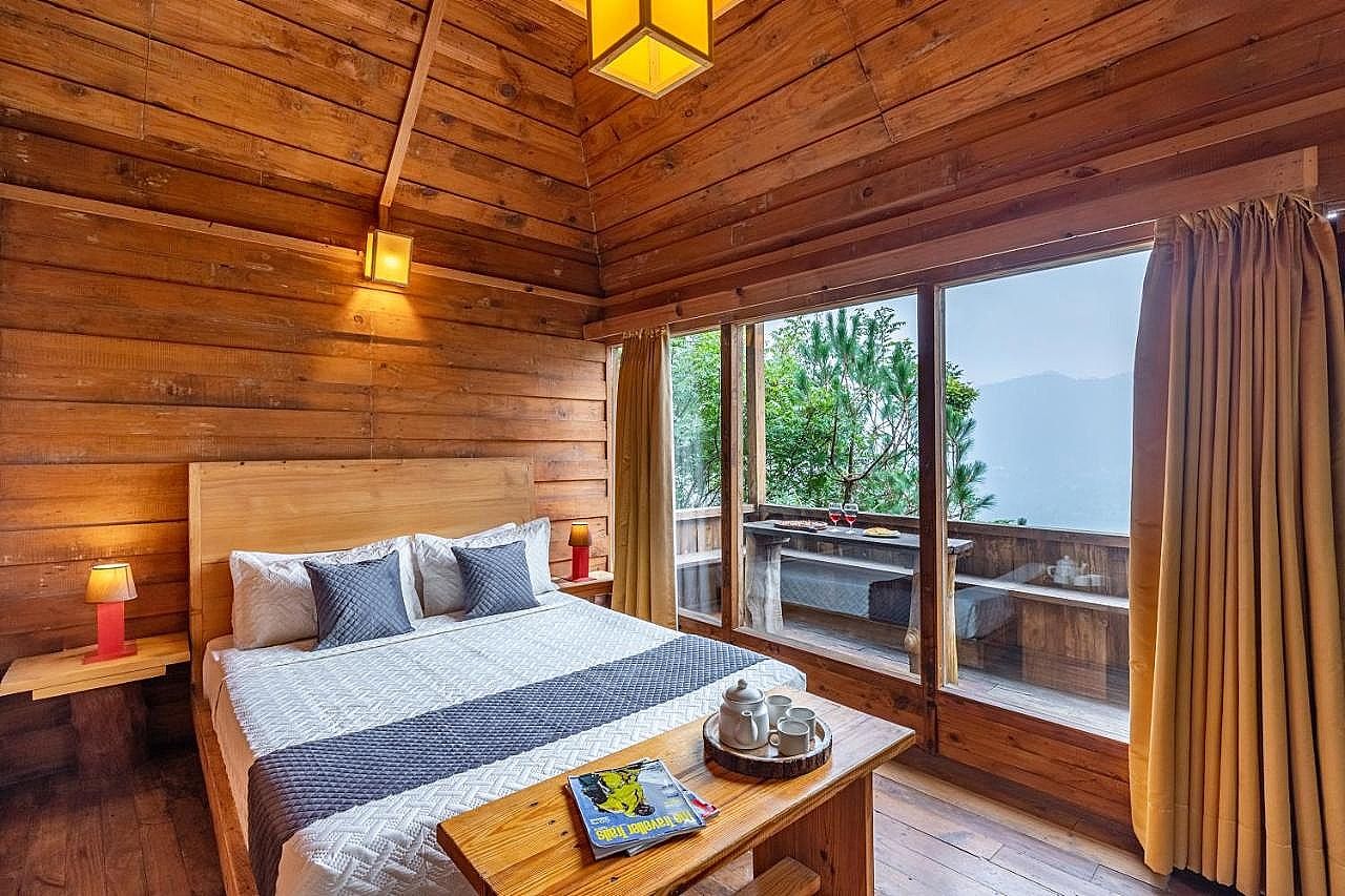 Alaya Stays Duplex Cottage with a Loft | Suro Woodcrest Chalet Alaya Stays Duplex Cottage with a Loft  - Suro Woodcrest Chalet