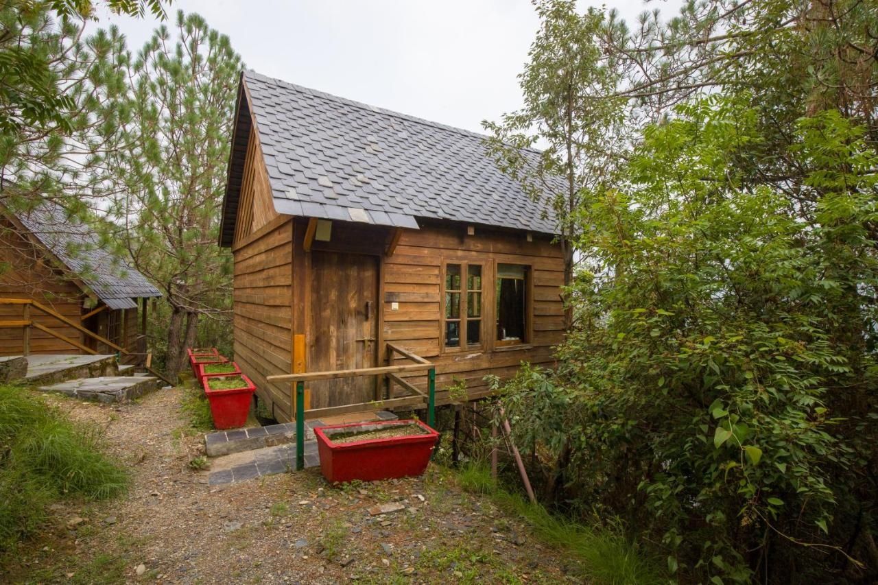Alaya Stays Wooden Cottage With Balcony | Suro Woodbine Chalet