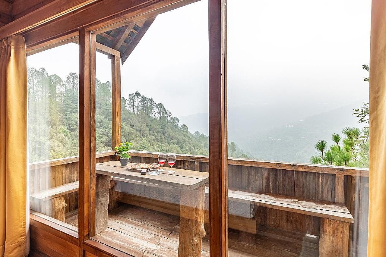 Alaya Stays Wooden Cottage With Balcony | Suro Woodbine Chalet Alaya Stays Wooden Cottage With Balcony -Suro Woodbine Chalet 5