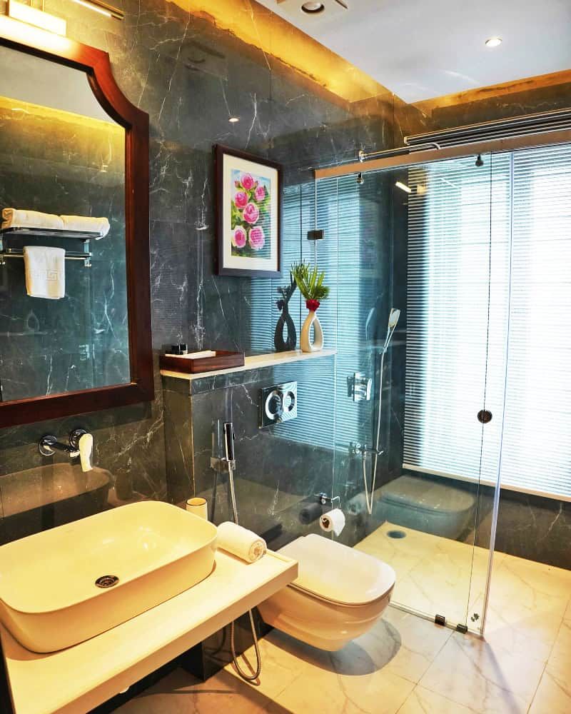 Premium hill view room with private pool deck