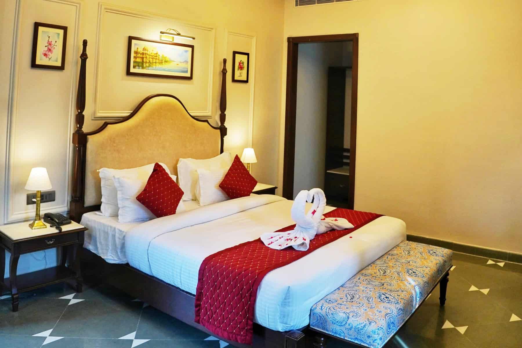 Premium hill view room with private pool deck