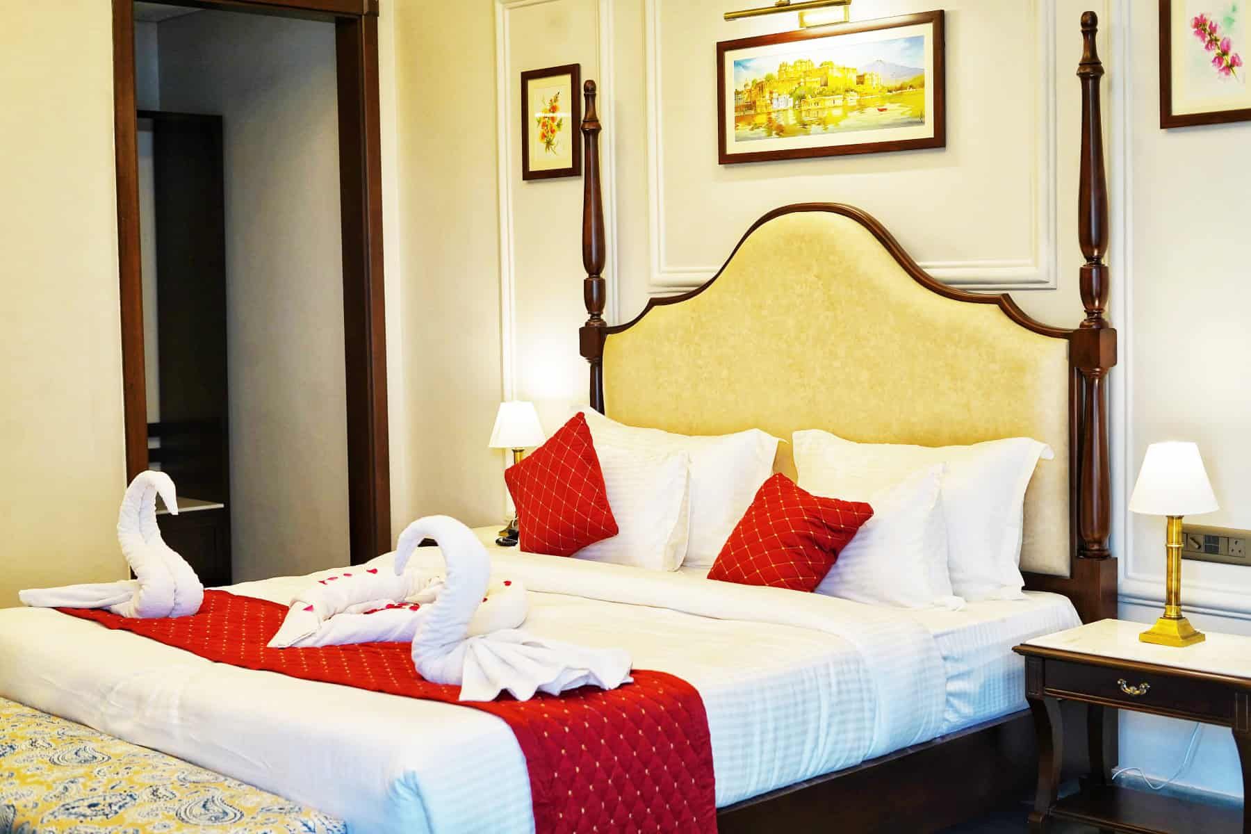 Premium hill view room with private pool deck