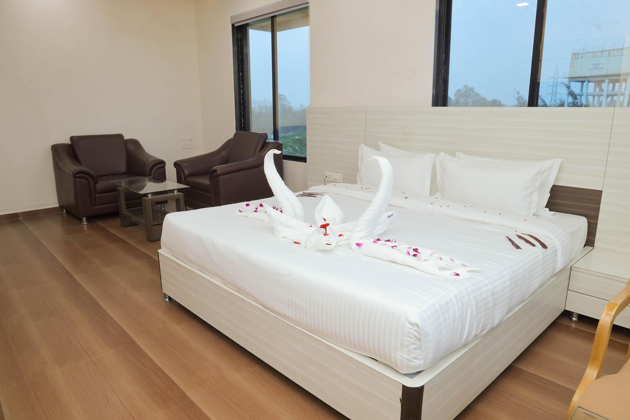 Deluxe River and Mountain View