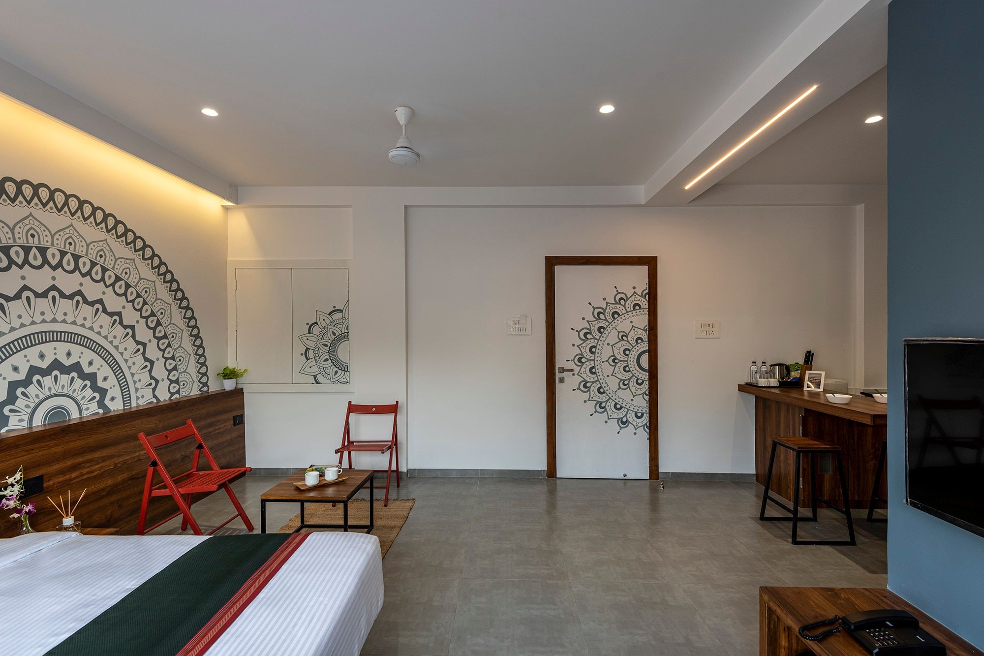 The Cult Stay Family Studio with Mini Kitchenette 9