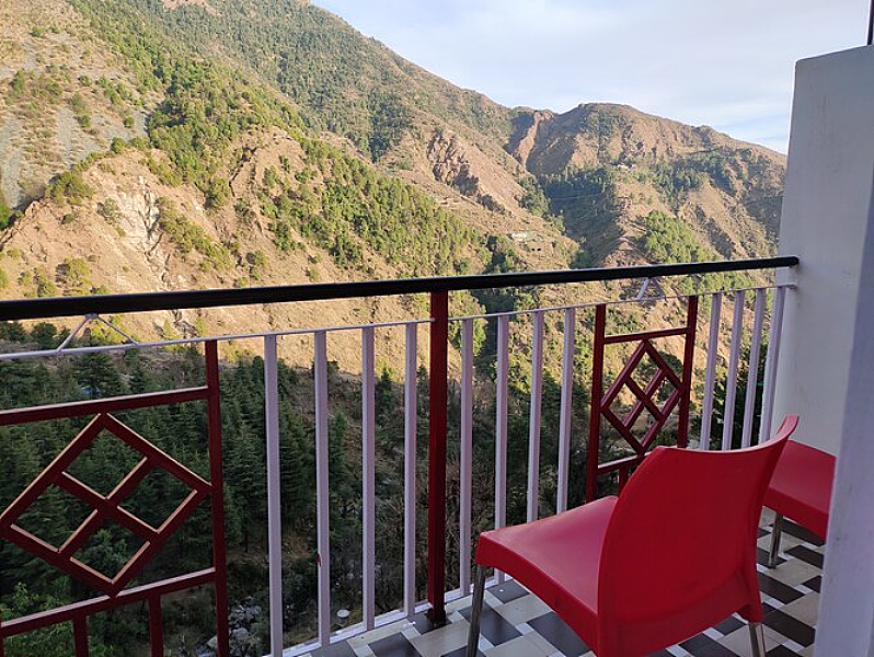 Waterfall View with Private Balcony