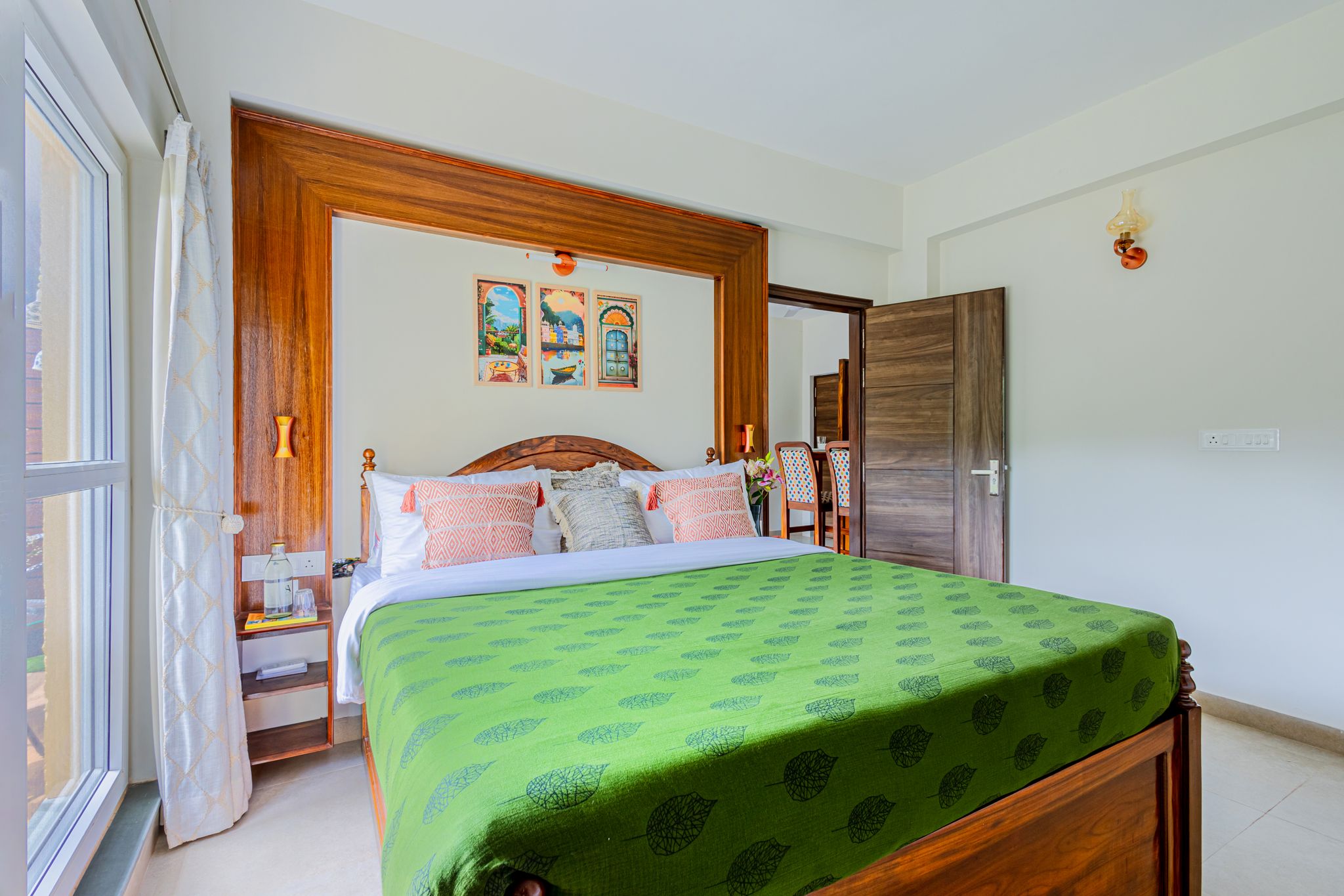 Alaya Stays 1 BHK with Balcony & Pool - Veera Marina 1 BHK With Balcony & Pool 3