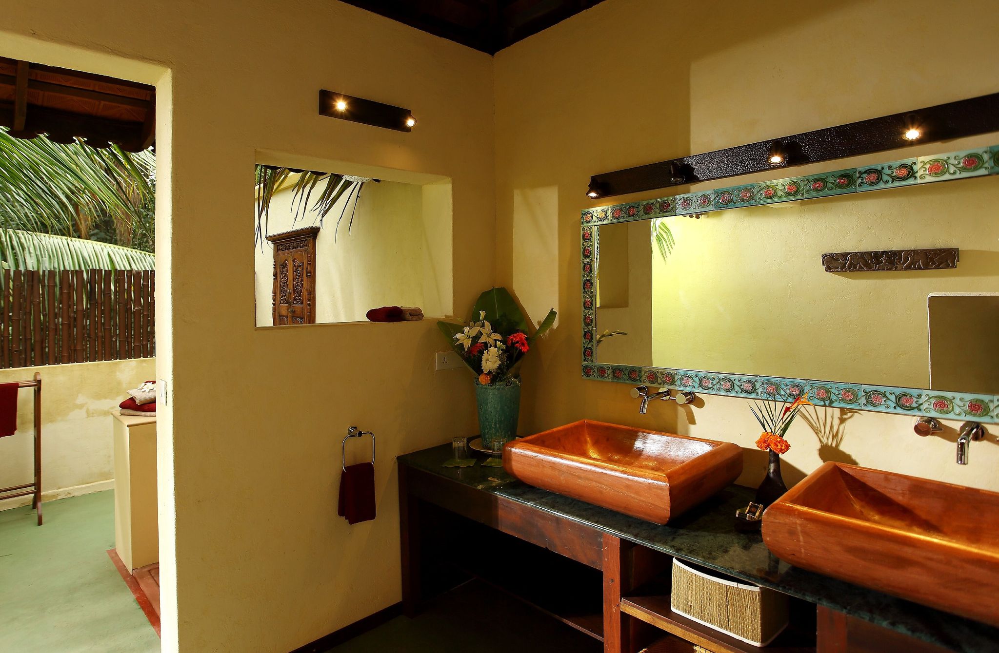 Ameya Kerala Double room with garden view 5