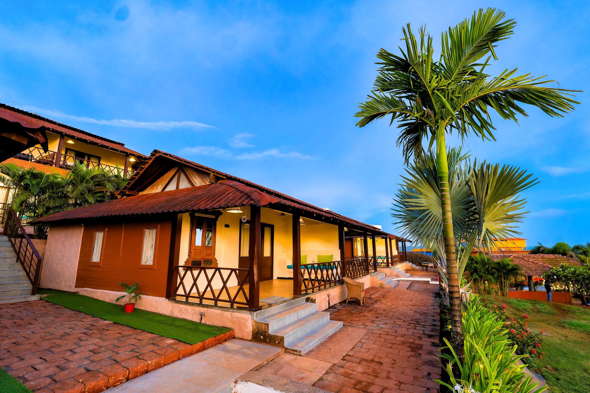  Goa Crescent Resort - A Hilltop Seaview Escape