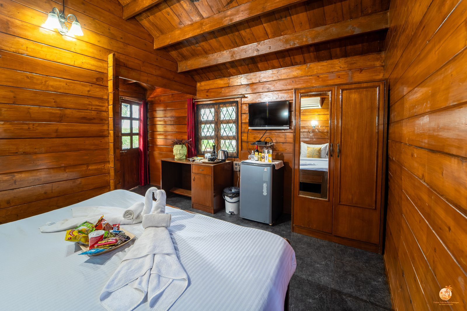 Sea Front Wooden Cottage