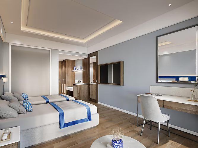 AUBERGE BLUE VISTA ROOM WITH BALCONY